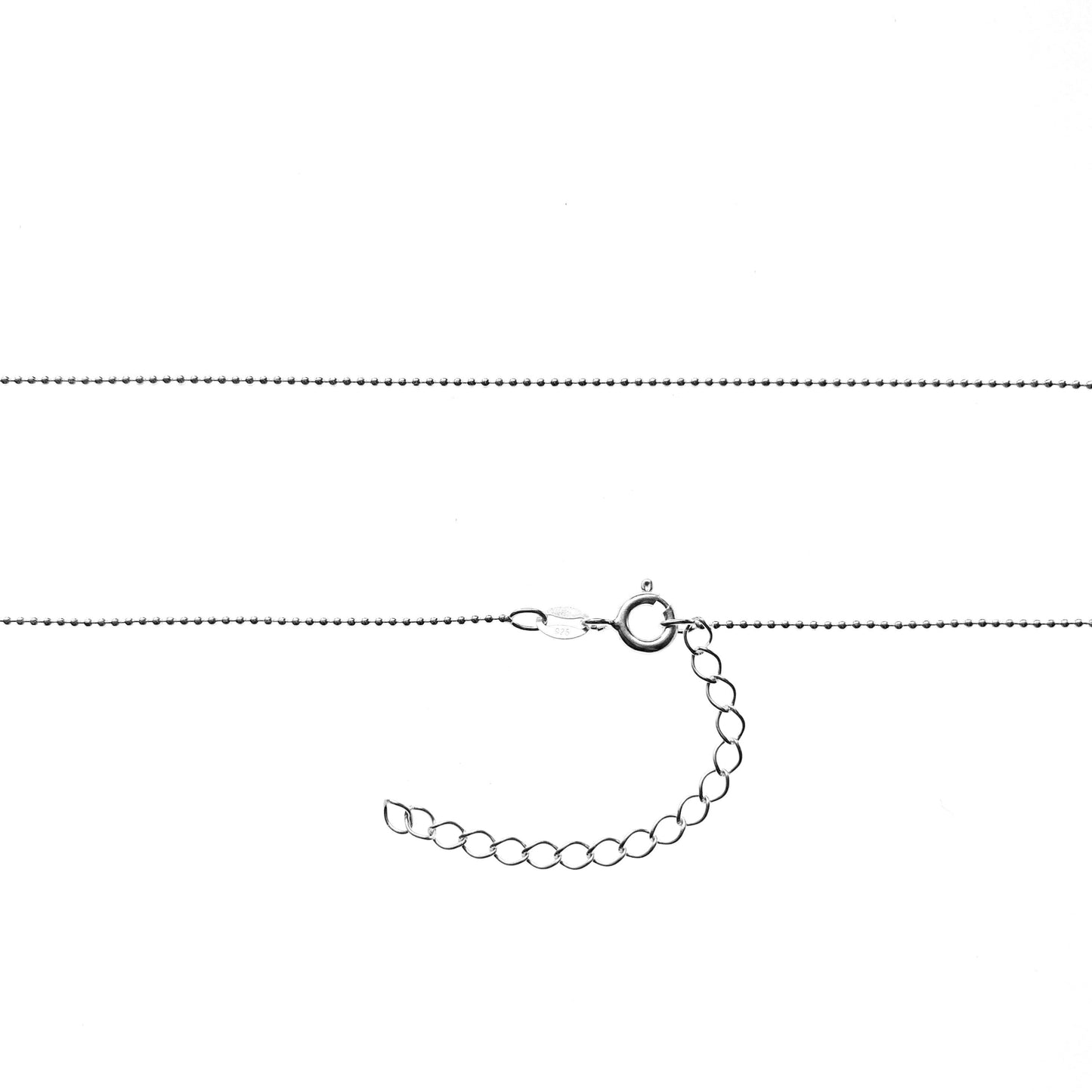 1mm【Ball】chain Necklace 40cm/15.7"