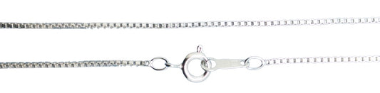 925 Silver Necklace: Venetian/Box Vn 120 ベネチアンネックレス 人気商品