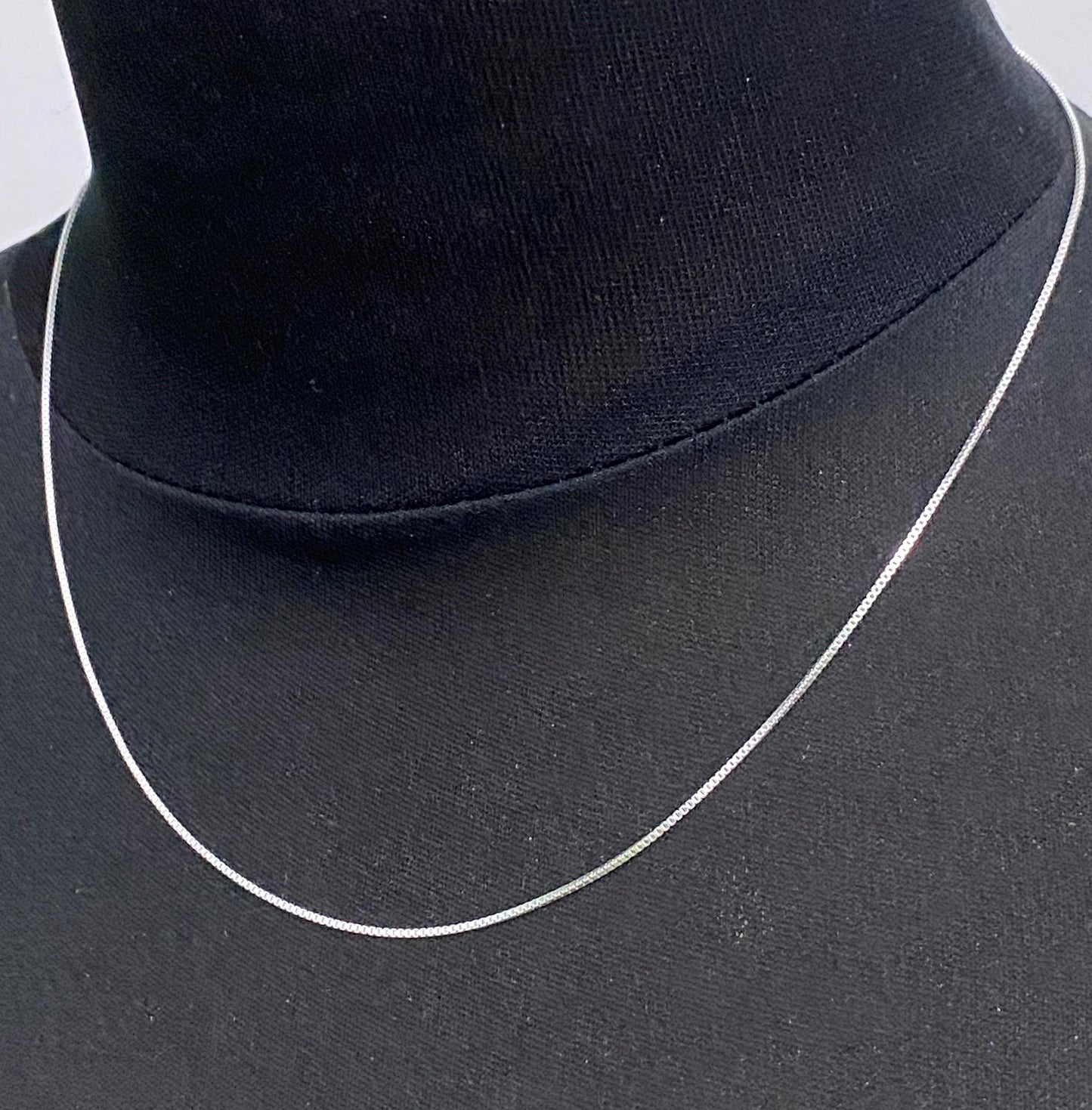 925 Silver Necklace: Venetian/Box Vn 90 ベネチアンネックレス 人気商品